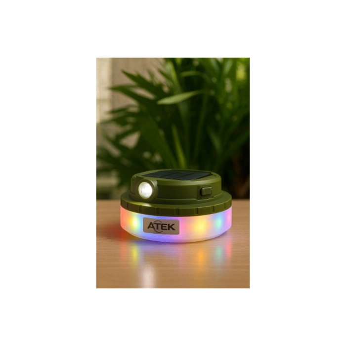 Güneş Enerjili Makara LED Kamp Lambası