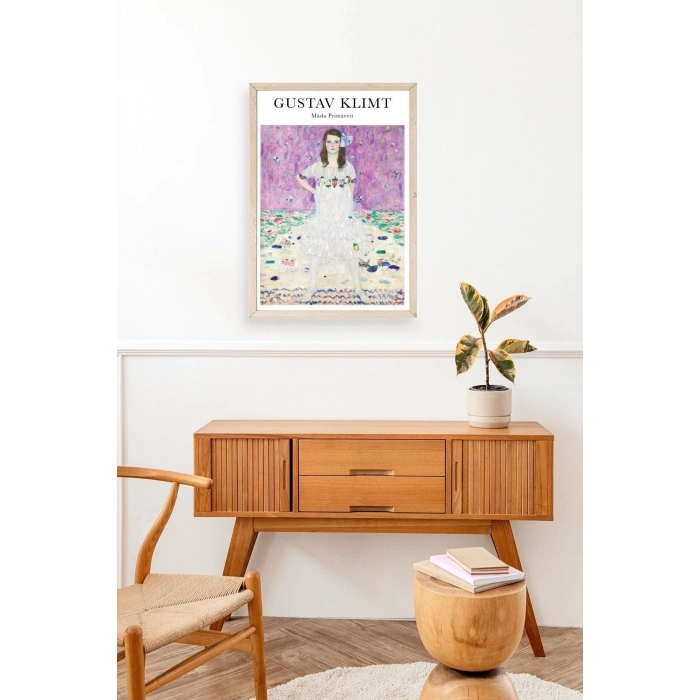 Gustav Klimt Ahşap Çerçeveli Tablo 17 x 23