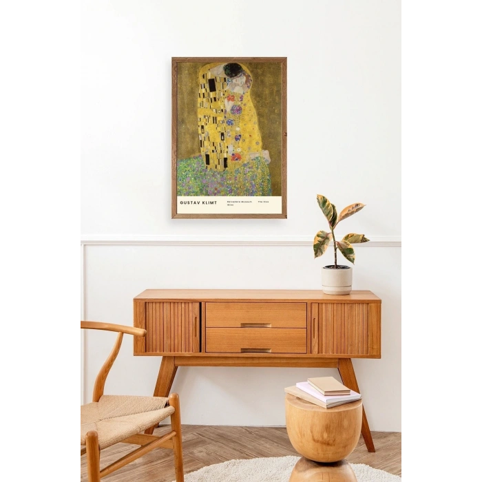 Gustav Klimt Ahşap Çerçeveli Tablo 50 x 70