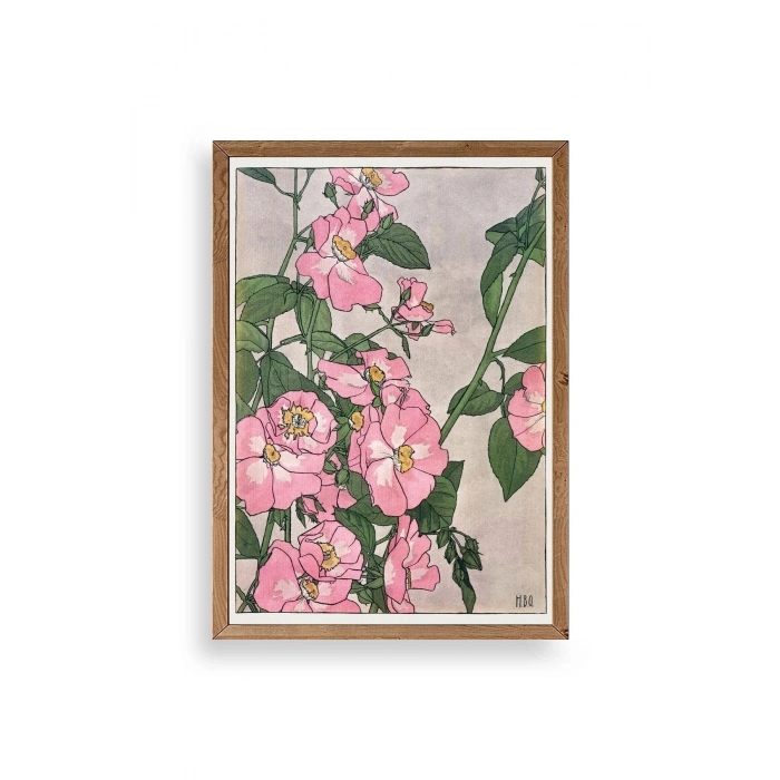 H. B. O. Ahşap Çerçeveli Tablo 23 x 30