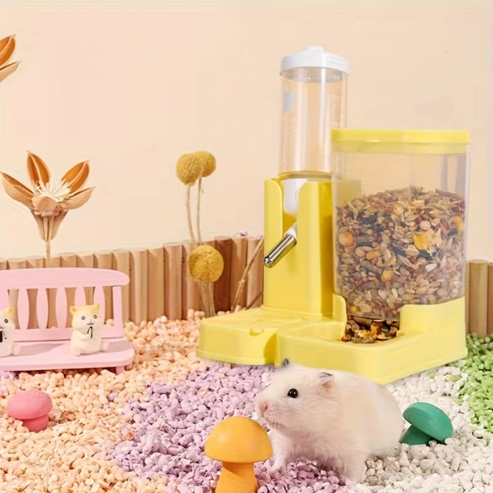 Hamster Mama ve Su Kabı - 2si 1 Arada - 80 ml Su Haznesi