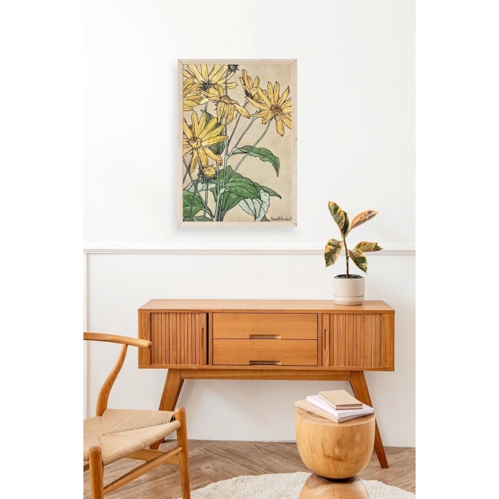 Hannah Borger Ahşap Çerçeveli Tablo 23 x 30