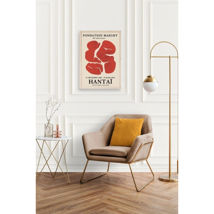 Hantai Ahşap Çerçeveli Tablo 17 x 23