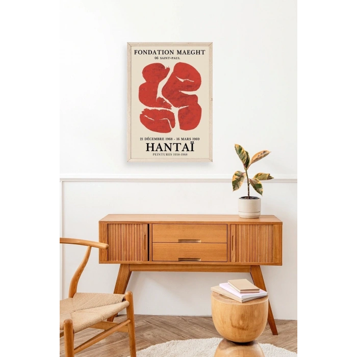 Hantai Ahşap Çerçeveli Tablo 50 x 70