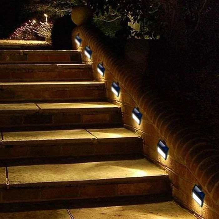 Hareket Sensörlü Güneş Enerjili Lamba 20 led