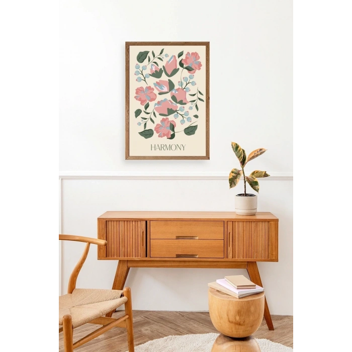 Harmony Ahşap Çerçeveli Tablo 17 x 23