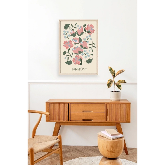 Harmony Ahşap Çerçeveli Tablo 23 x 30