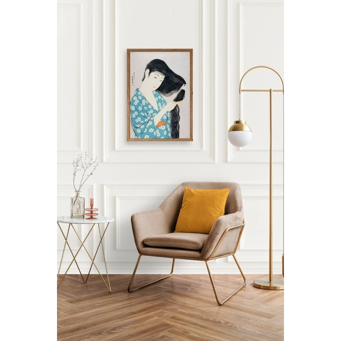 Hashiguchi Goyo Ahşap Çerçeveli Tablo 50 x 70