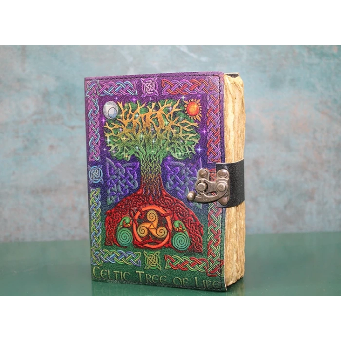 Жизнь Дерево Кожаная Тетрадь Модель 1