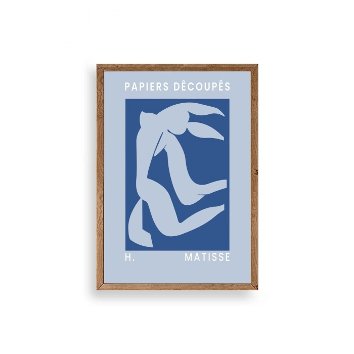 Henri Matisse Ahşap Çerçeveli Tablo 17 x 23