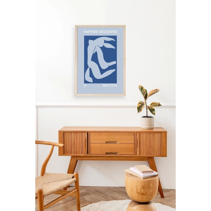 Henri Matisse Ahşap Çerçeveli Tablo 17 x 23