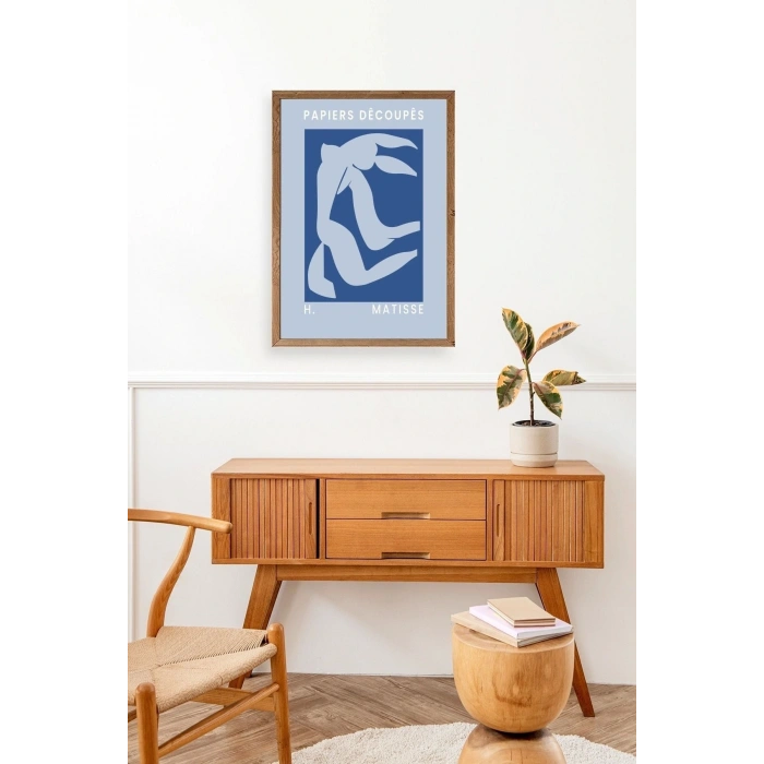 Henri Matisse Ahşap Çerçeveli Tablo 23 x 30