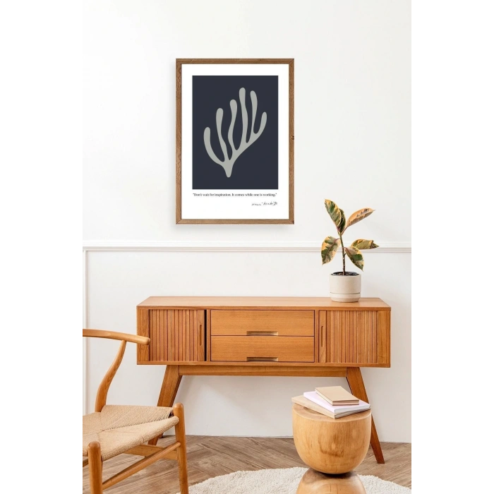 Henri Matisse Ahşap Çerçeveli Tablo 23 x 30