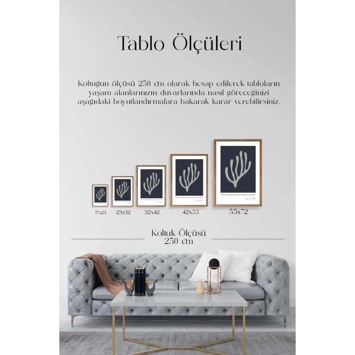 Henri Matisse Ahşap Çerçeveli Tablo 23 x 30