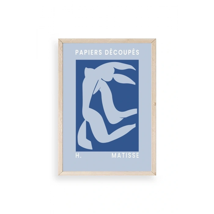 Henri Matisse Ahşap Çerçeveli Tablo 30 x 42