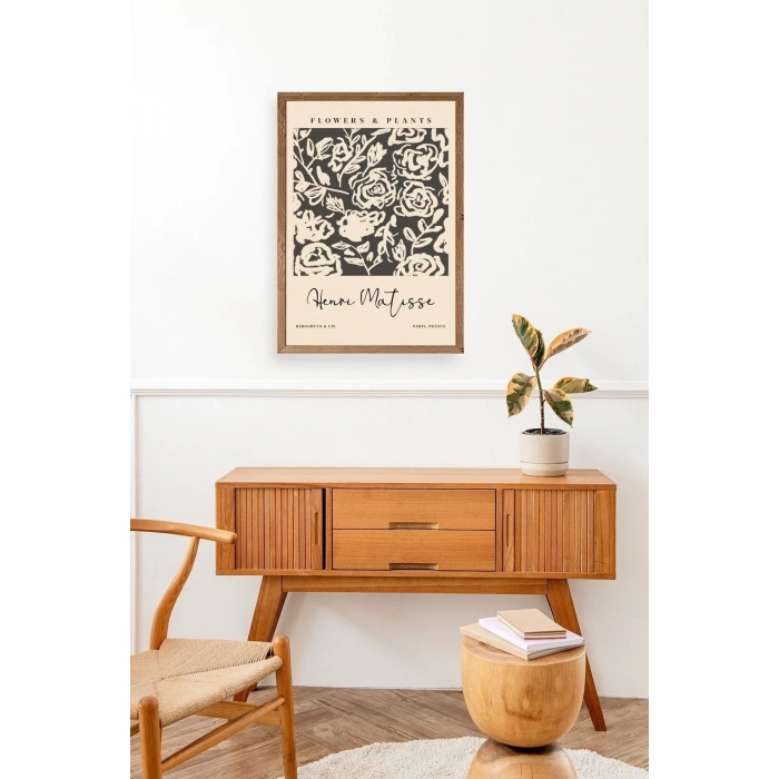 Henri Matisse Ahşap Çerçeveli Tablo 30 x 42