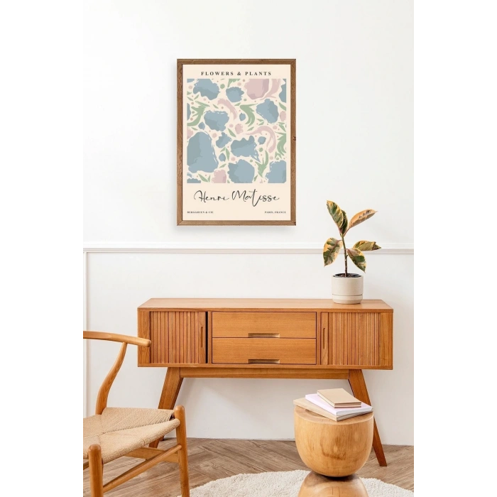 Henri Matisse Ahşap Çerçeveli Tablo 30 x 42