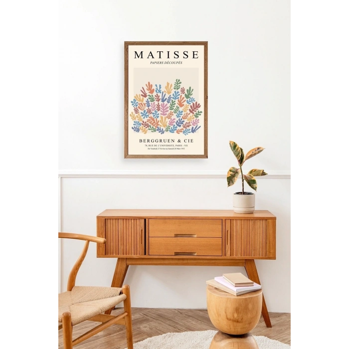 Henri Matisse Ahşap Çerçeveli Tablo 30 x 42