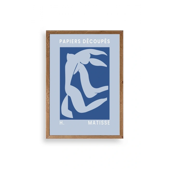 Henri Matisse Ahşap Çerçeveli Tablo 50 x 70