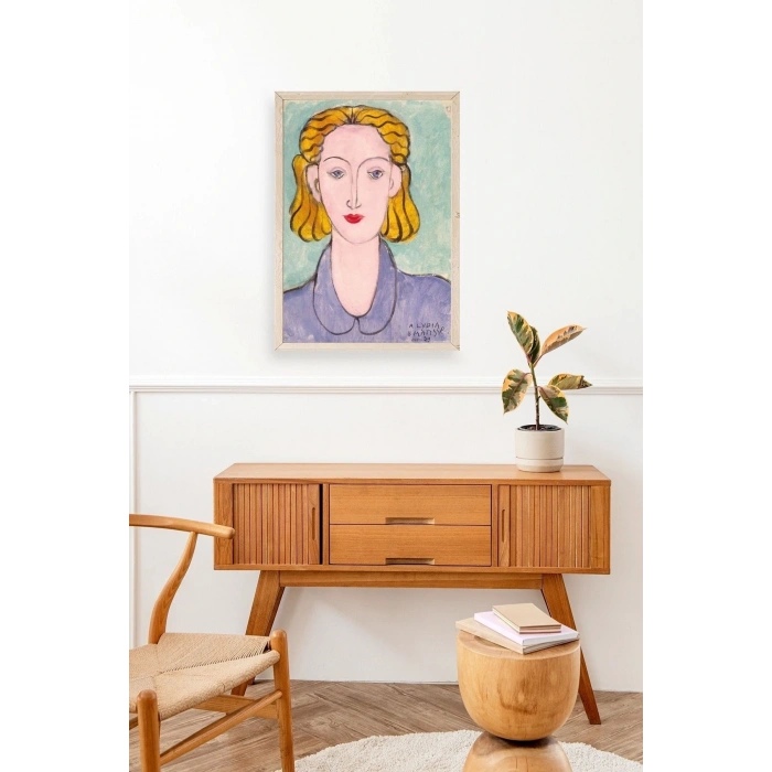 Henri Matisse Ahşap Çerçeveli Tablo 50 x 70