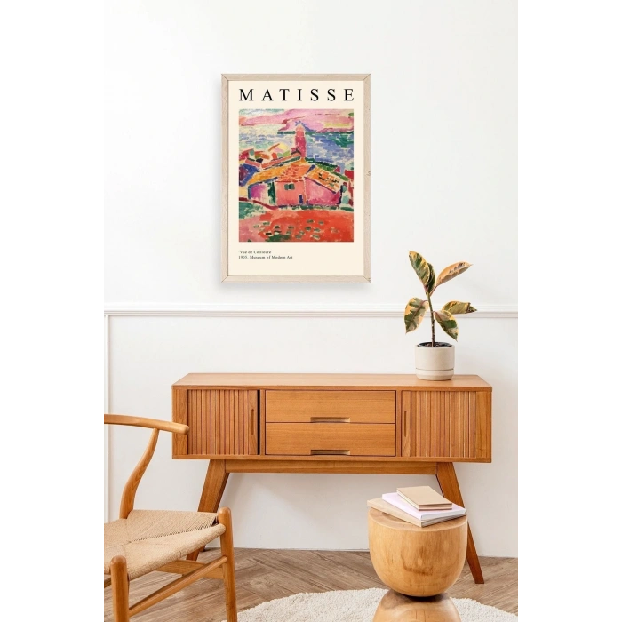 Henri Matisse Ahşap Çerçeveli Tablo 50 x 70