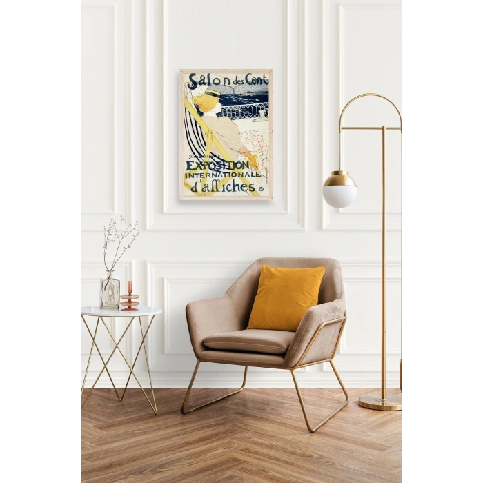 Henri Toulouse-Lautrec Ahşap Çerçeveli Tablo 17 x 23