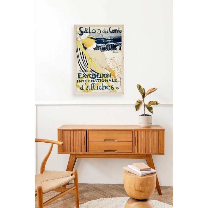 Henri Toulouse-Lautrec Ahşap Çerçeveli Tablo 17 x 23