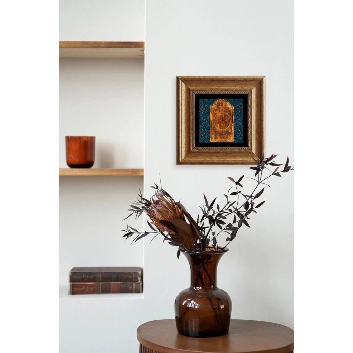 Hilye-i Şerif Çerçeveli Taş Tablo 20 cm