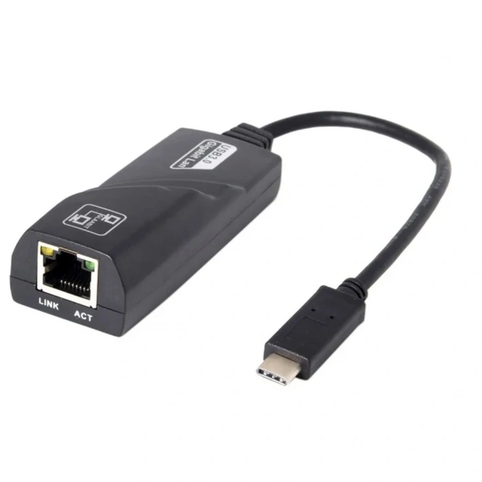 Hızlı Ethernet Dönüştürücü Type-c Uyumlu 10 100 1000 Mbps