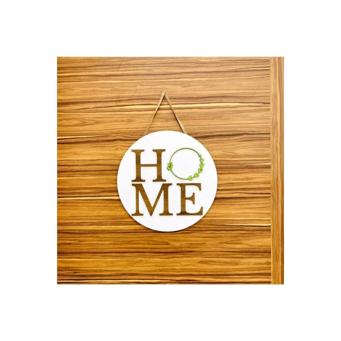 Home Ahşap Kapı Süsü 30 x 30