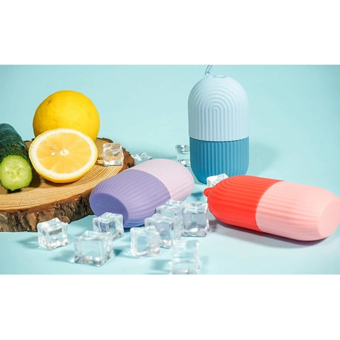 Ice Roller Buz Silindiri Terapi Etkili Yüz Masaj Ve Cilt Bakım Aleti (5365)