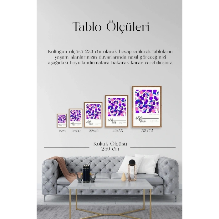 İncir Ahşap Çerçeveli Tablo 17 x 23