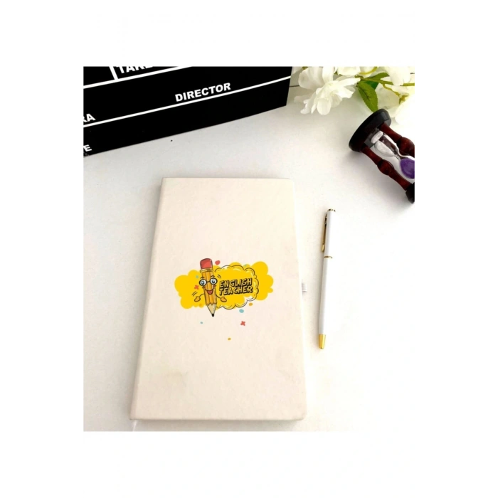 Ingilizce Öğretmeni Baskılı Defter Kalem Seti