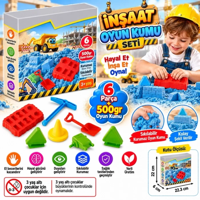 İnşaat Kumseti 500 Gr Artsand