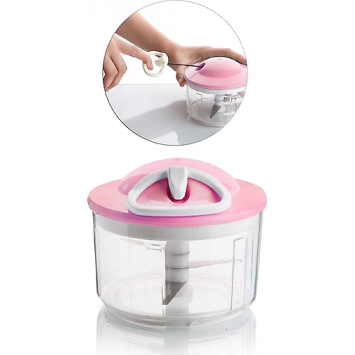 İpli Çekmeli 3 Bıçaklı Pratik El Rondosu (5365)