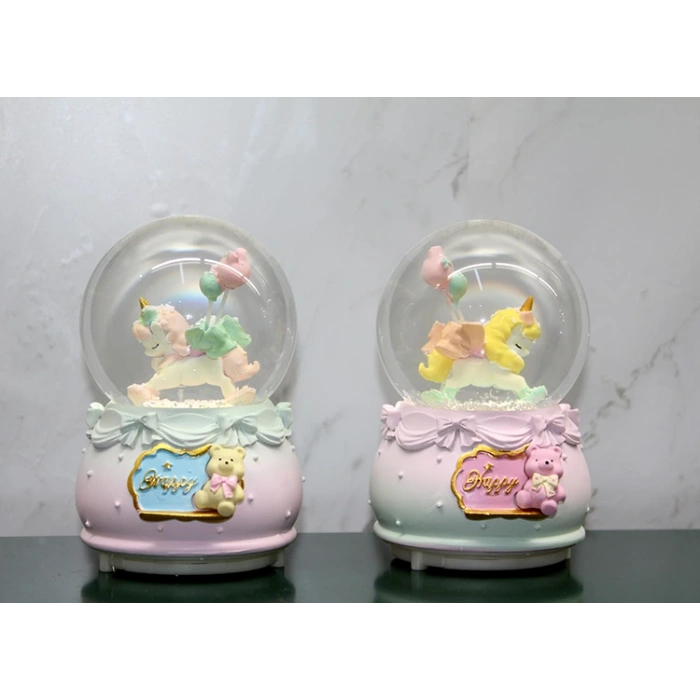 Lighted Musical Snow Globe Medium Size