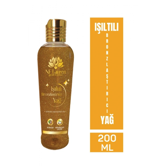 IŞILTILI BRONZLAŞTIRICI YAĞ 200 ML
