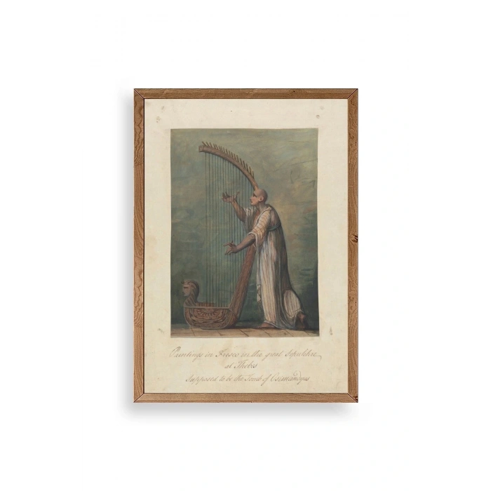 James Bruce Ahşap Çerçeveli Tablo 30 x 42