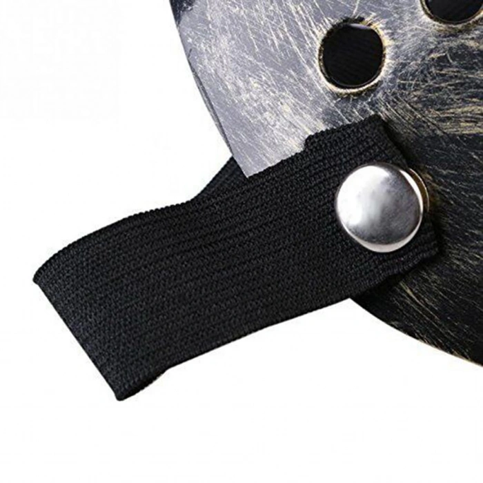 Jason Maskesi Hannibal Maskesi Metal Gümüş Renk 20x25 cm (5365)