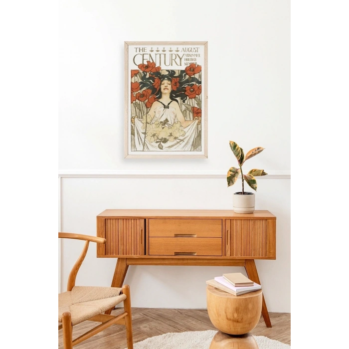 Joseph Christian Leyend Ahşap Çerçeveli Tablo 17 x 23