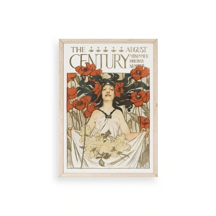 Joseph Christian Leyend Ahşap Çerçeveli Tablo 50 x 70