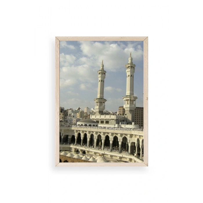 Kabe Camii Ahşap Çerçeveli Tablo 23 x 30