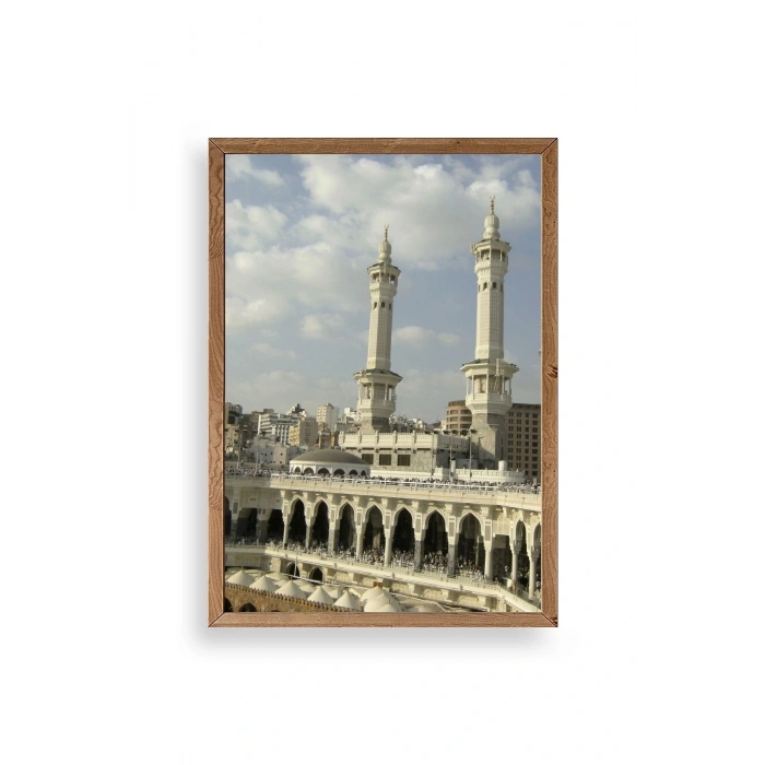 Kabe Camii Ahşap Çerçeveli Tablo 23 x 30