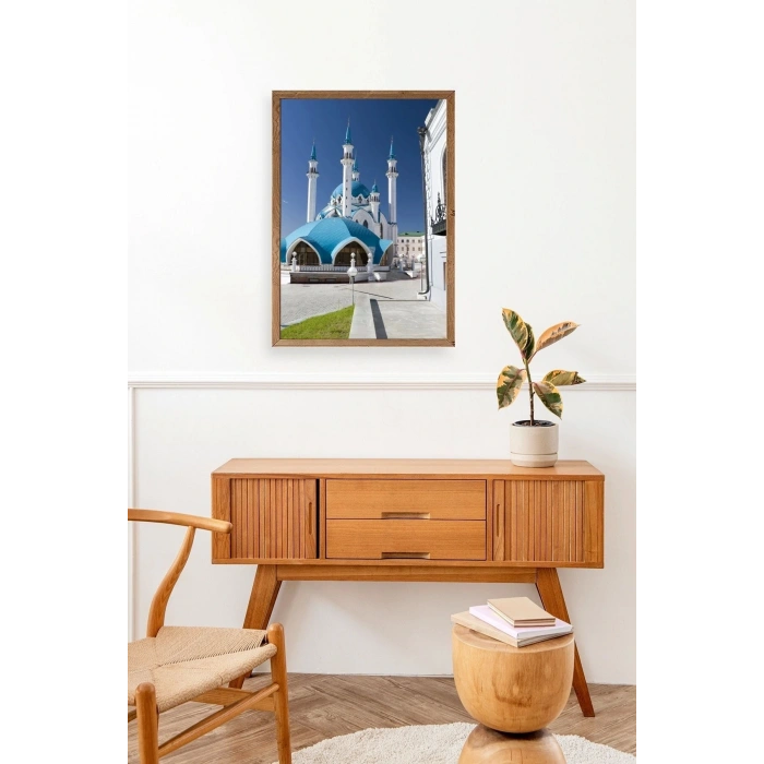 Kabe Camii Ahşap Çerçeveli Tablo 23 x 30