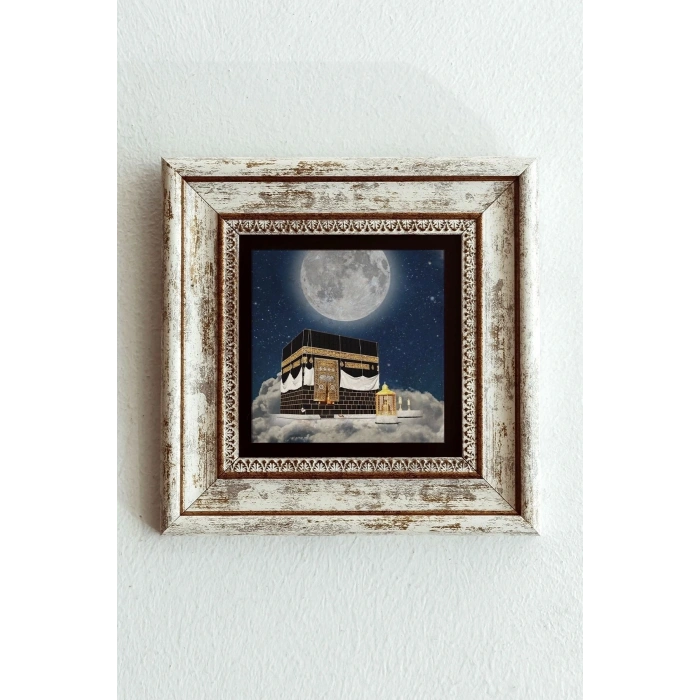 Kabe Çerçeveli Taş Tablo , Çerçeveli Taş Duvar Dekoru-enkcrcvtbl-00130 20 cm