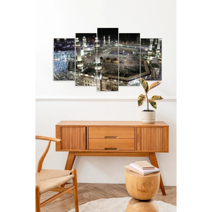 Kabe Manzara 5 Parçalı Mdf Tablo 60 x 100