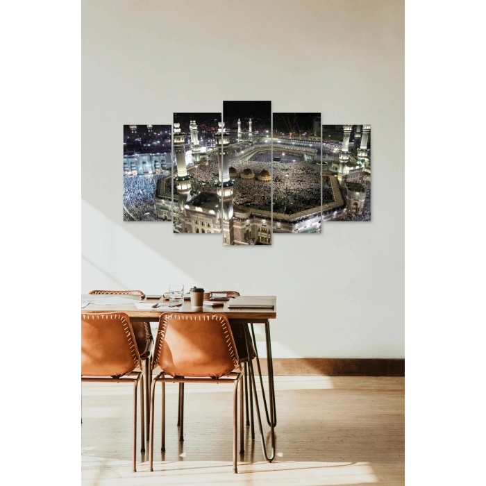 Kabe Manzara 5 Parçalı Mdf Tablo 60 x 100