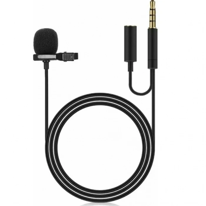 Kablolu Mikrofonlu Kulaklık 3.5mm Jack Girişi İle