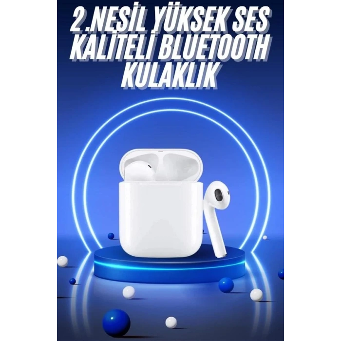 Kablosuz Bluetooth Kulaklık Uzun Pil Ömrü İle