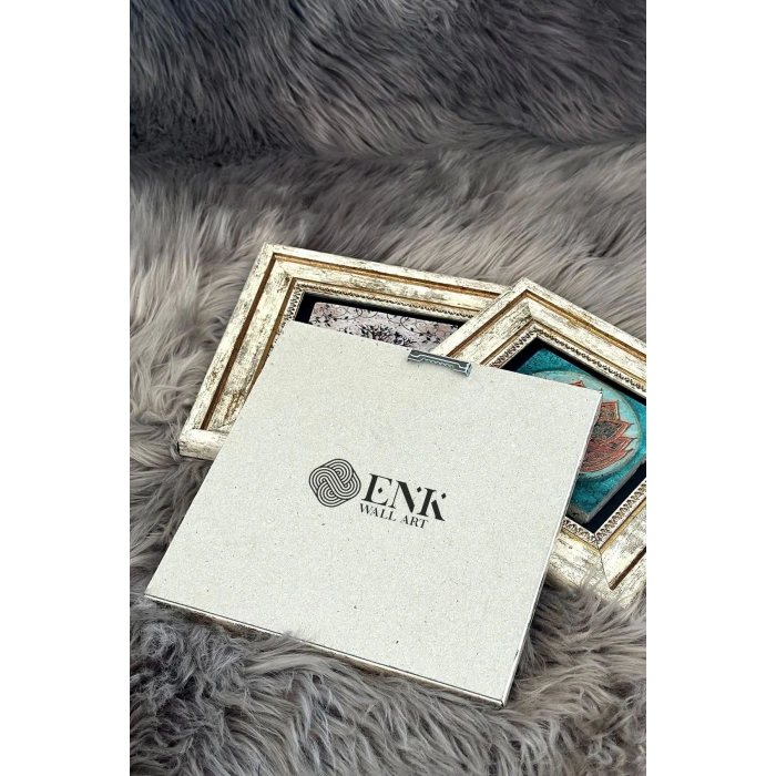 Kadınlar 3 lü Set Çerçeveli Taş Tablo 20 cm